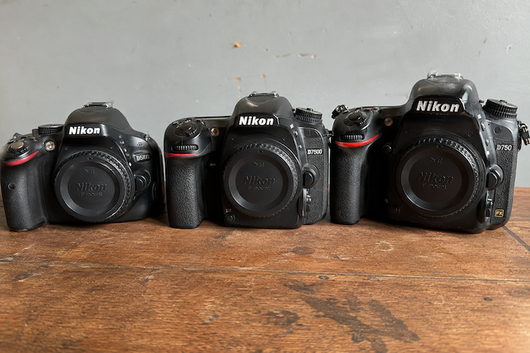 Nikon D5100, D7500, D750 Series
