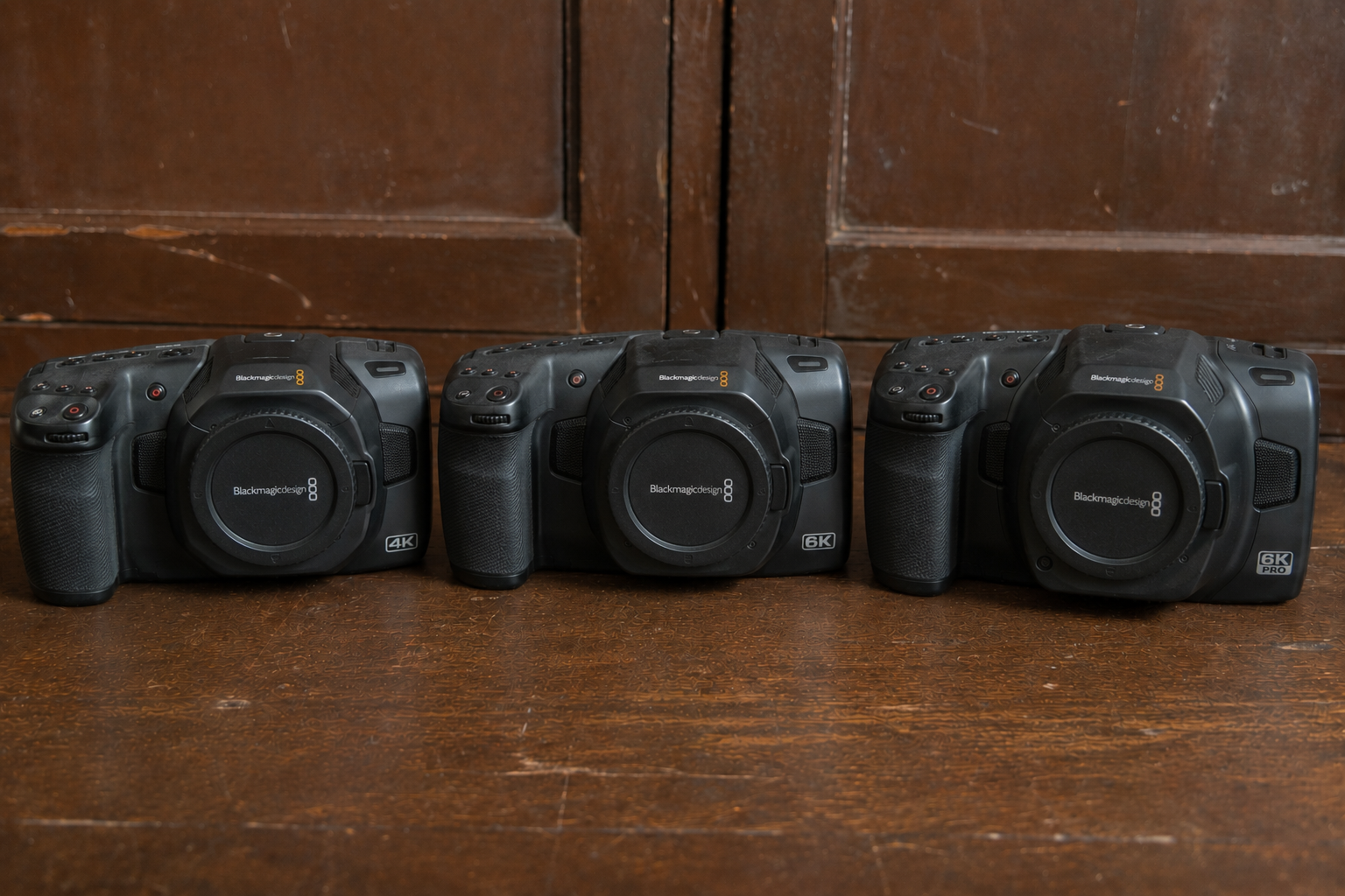 Blackmagic Pocket Cinema 4K, 6k, 6K Pro