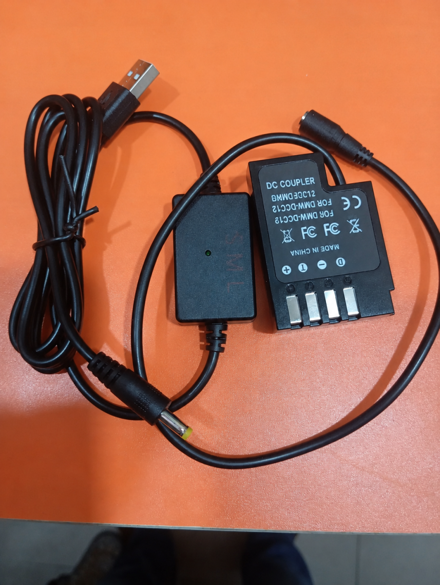 DC Coupler Dummy Battery Power Adapter Kit