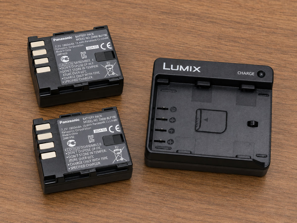 Panasonic LUMIX Battery & Charger Set