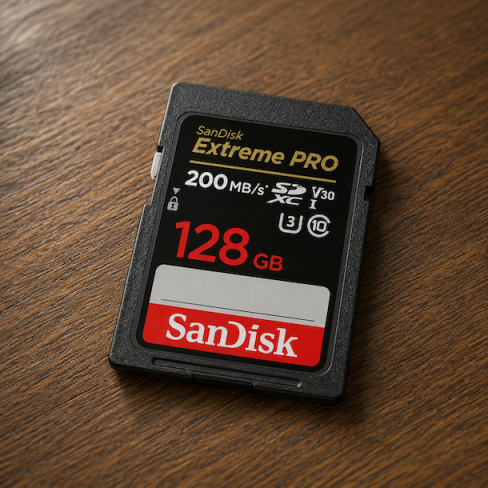 128GB Memorycard