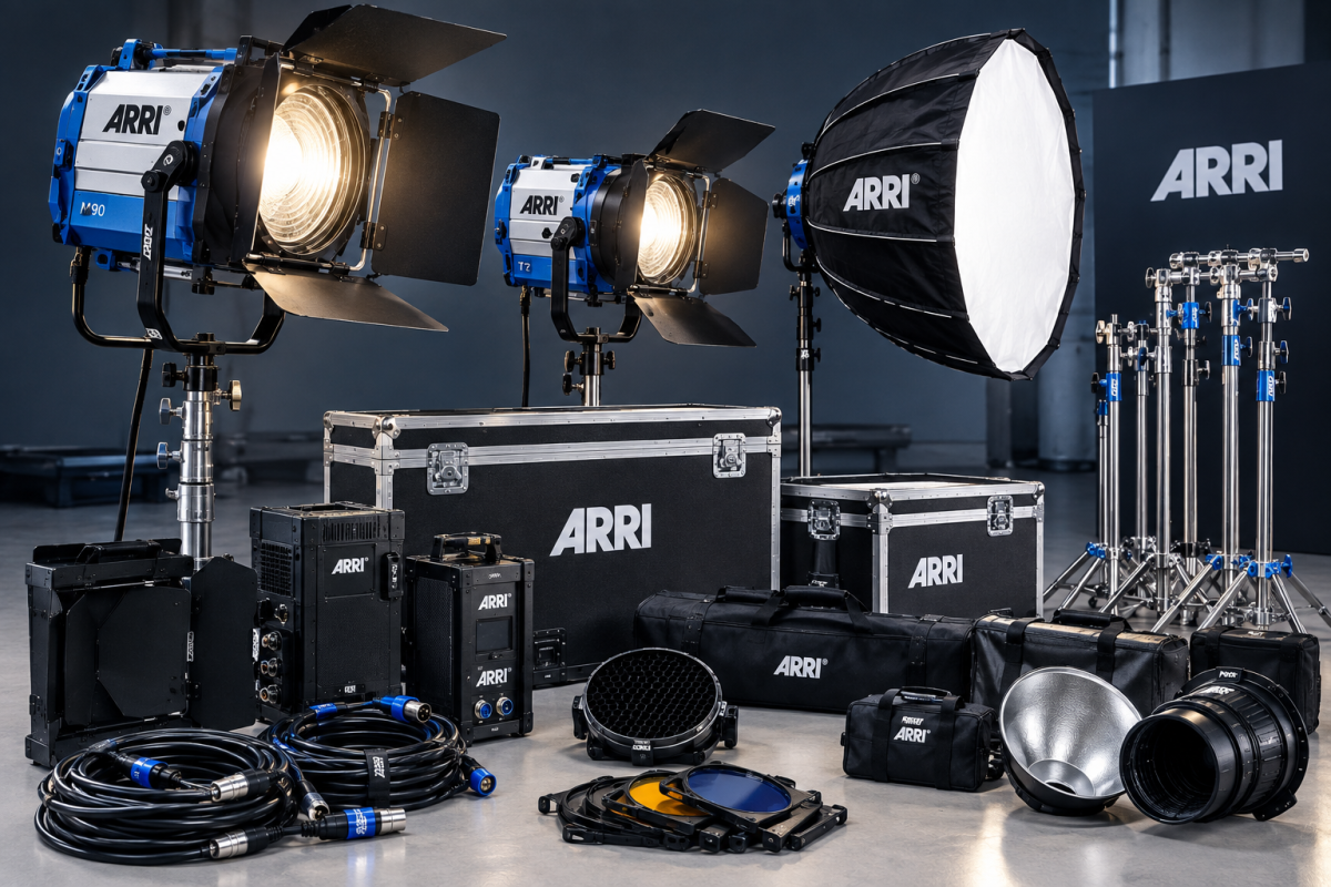 ARRI PROFESSIONAL CINEMA LIGHTING PACKAGE
